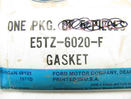 NEW - OEM Ford E5TZ-6020-F Engine Timing Cover Gasket 1985-1987 4.9L 300