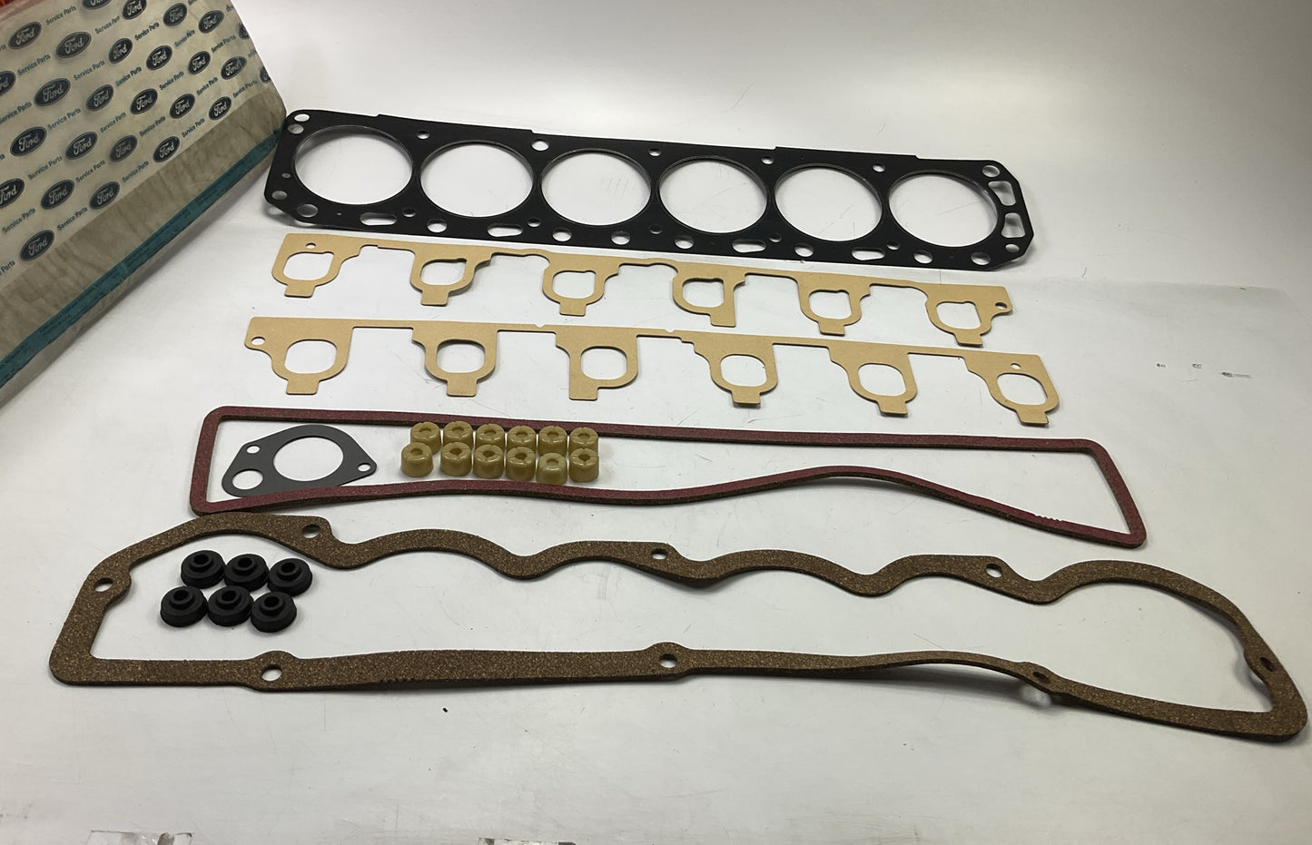 1985-1987 Ford 300 I6 Valve Cover, Intake, Head Gasket OEM Ford, COME AS SHOWN