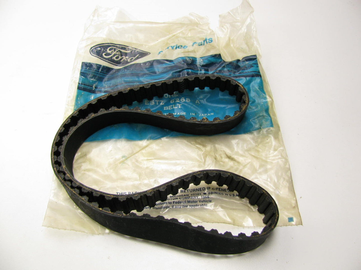 NEW - OEM Ford E5TZ-6268-A Engine Timing Belt 1985-1987 Ford Ranger 2.3L DIESEL