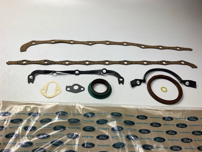 INCOMPLETE Ford E5TZ-6E078-B Lower Engine Conversion Gasket Set 1985-1987 300-L6