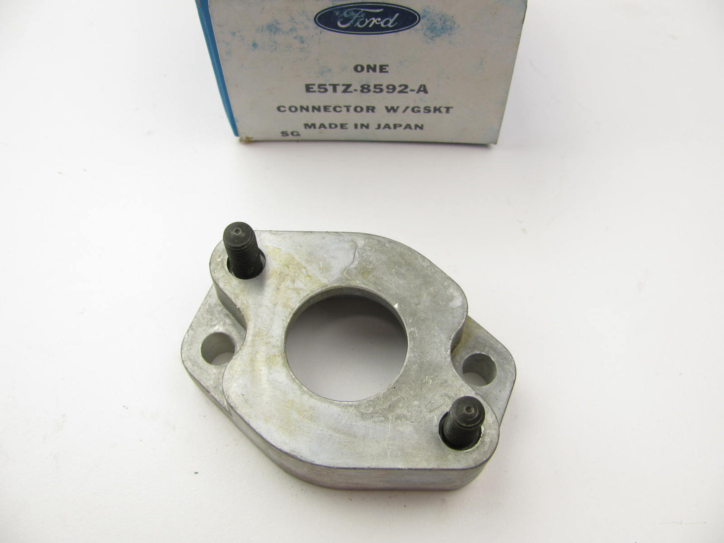 NEW - OEM Ford E5TZ-8592-A Engine Coolant Water Outlet 1985-1987 2.3L Diesel