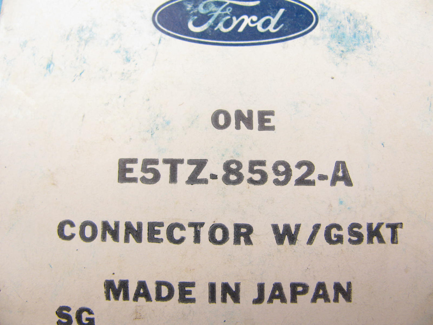 NEW - OEM Ford E5TZ-8592-A Engine Coolant Water Outlet 1985-1987 2.3L Diesel