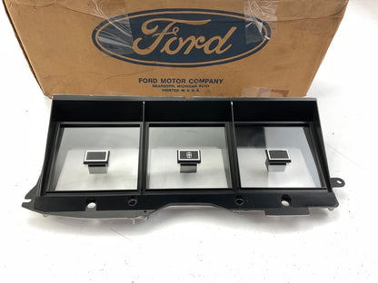 NEW - OEM Ford E5VY-10890-A Instrument Cluster Mask For 1985-1987 Town Car