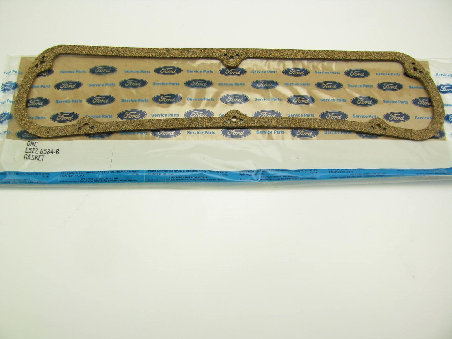 NEW GENUINE OEM Ford 302 5.0L V8 E5ZZ-6584-B Engine Valve Cover Gasket