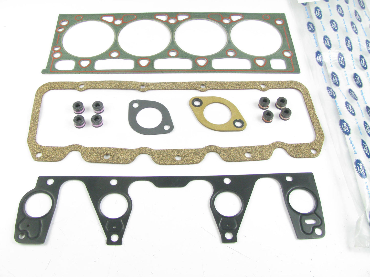 Genuine OEM Ford E63Z-6079-A Cylinder Head Gasket Set - 1985-1986 2.3L Tempo HSC