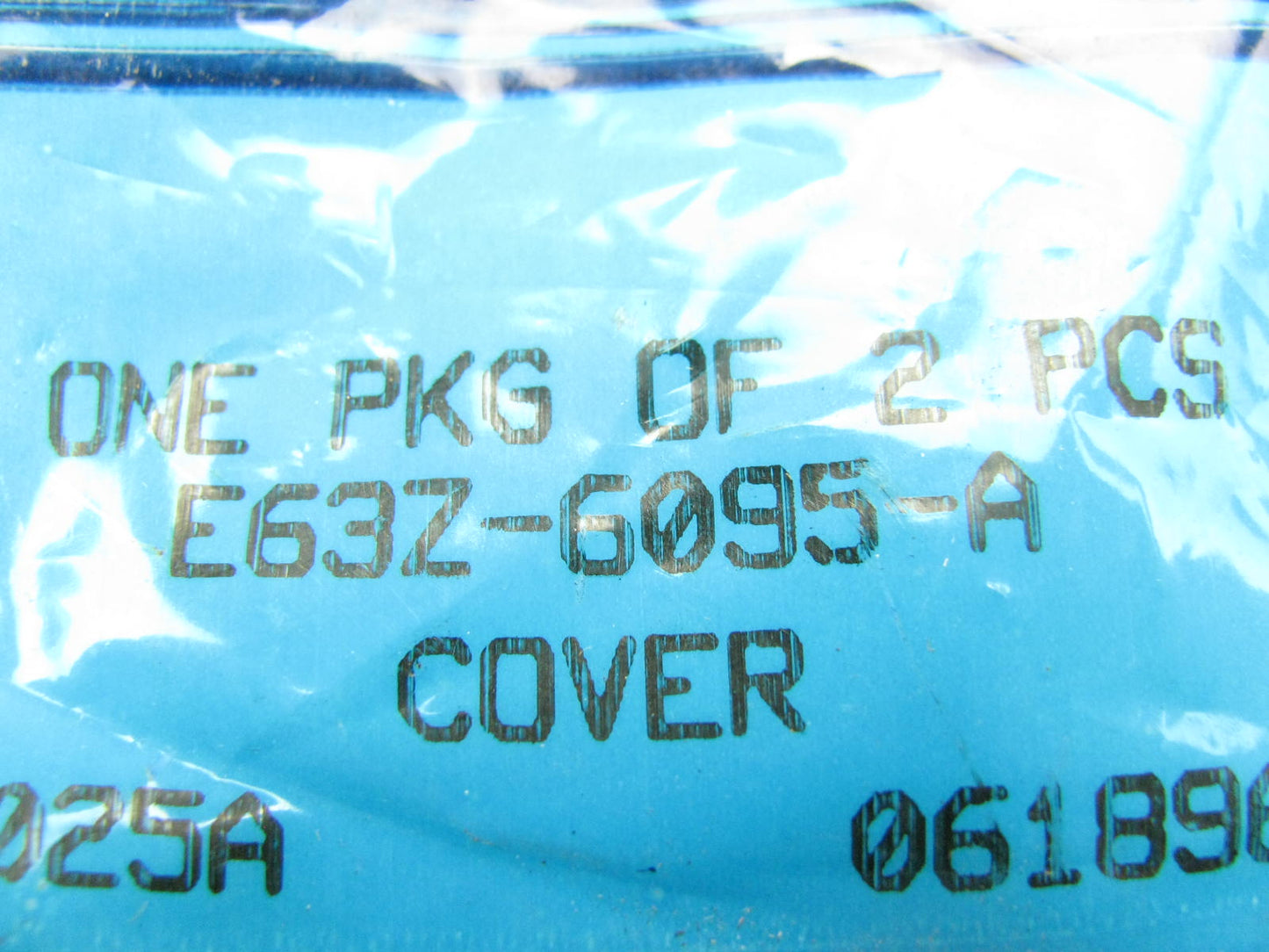 (2) NEW - OEM Ford E63Z-6095-A Fuel Pump Opening Cover 1980-1984 302 5.0L-V8