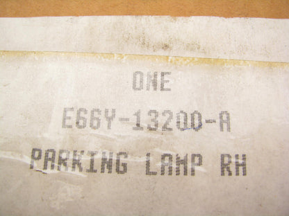 NEW - OEM Ford E66Y-13200-A Front Right Parking Lamp 1986-87 Mercury Topaz