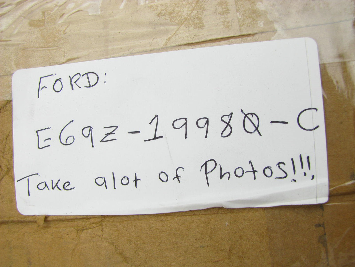 NEW OEM Ford A/C Heater Climate Control Switch 86-87 Ford Aerostar E69Z-19980-C