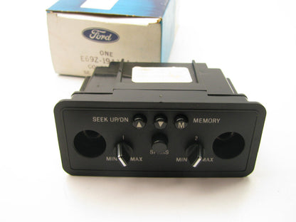 NEW OEM Ford E59F-19A164-AB Dual Headphone Jack REAR Radio Control Switch