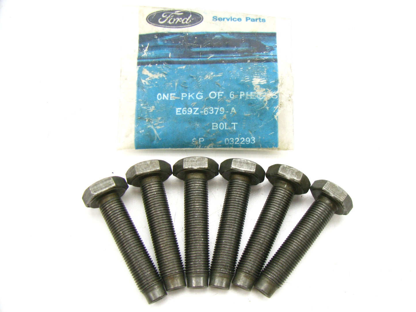 (6) NEW - OEM Ford E69Z-6379-A Flywheel Crankshaft Bolt 1986-1992 2.8L 2.9L-V6