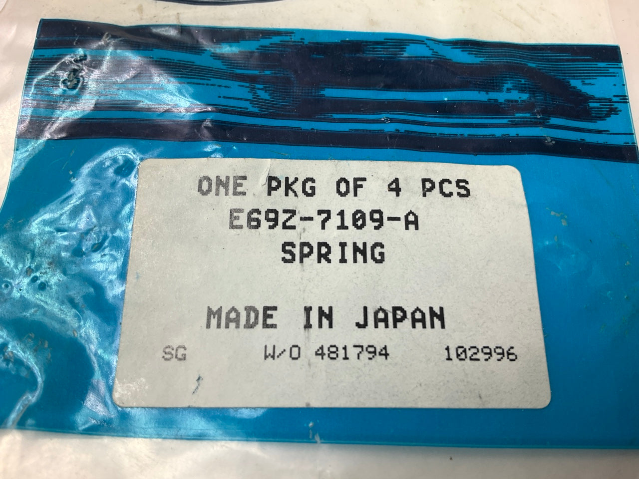 (4) NEW Ford E69Z-7109-A Manual Transmission 1-2, 3-4 Synchronizer Spring - TK5