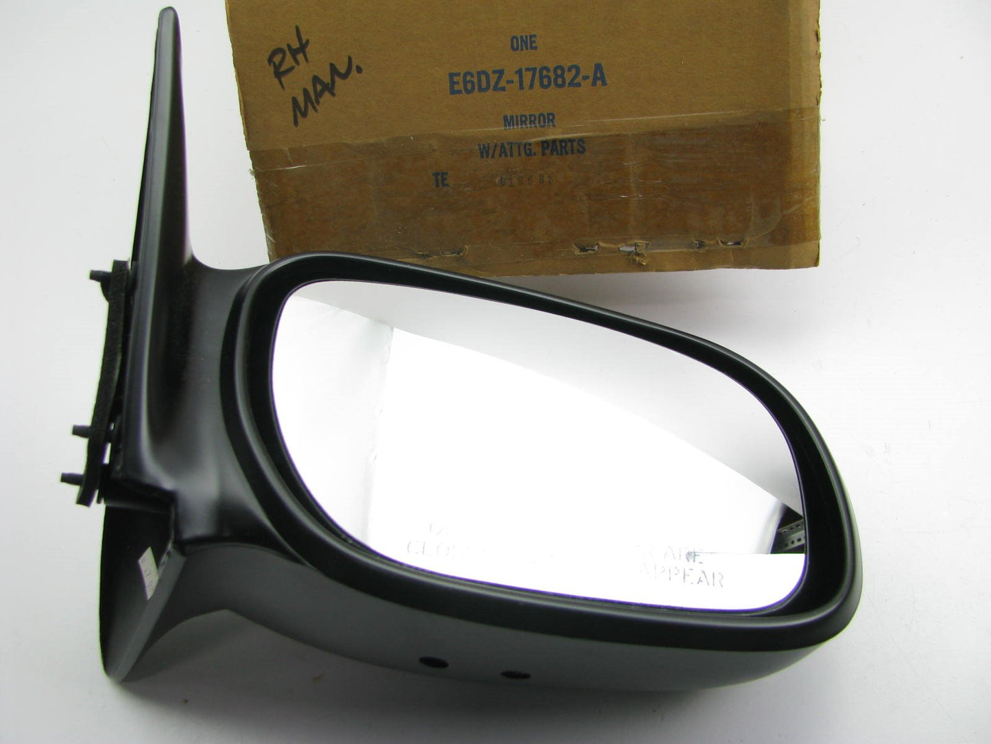 NEW - OEM E6DZ-17682-A Ford Right Passenger Side Mirror For 1986-1988 Taurus