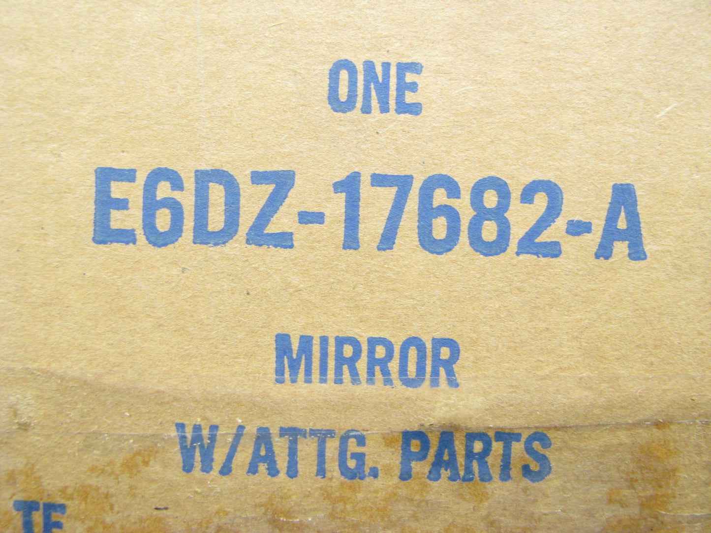 NEW - OEM E6DZ-17682-A Ford Right Passenger Side Mirror For 1986-1988 Taurus