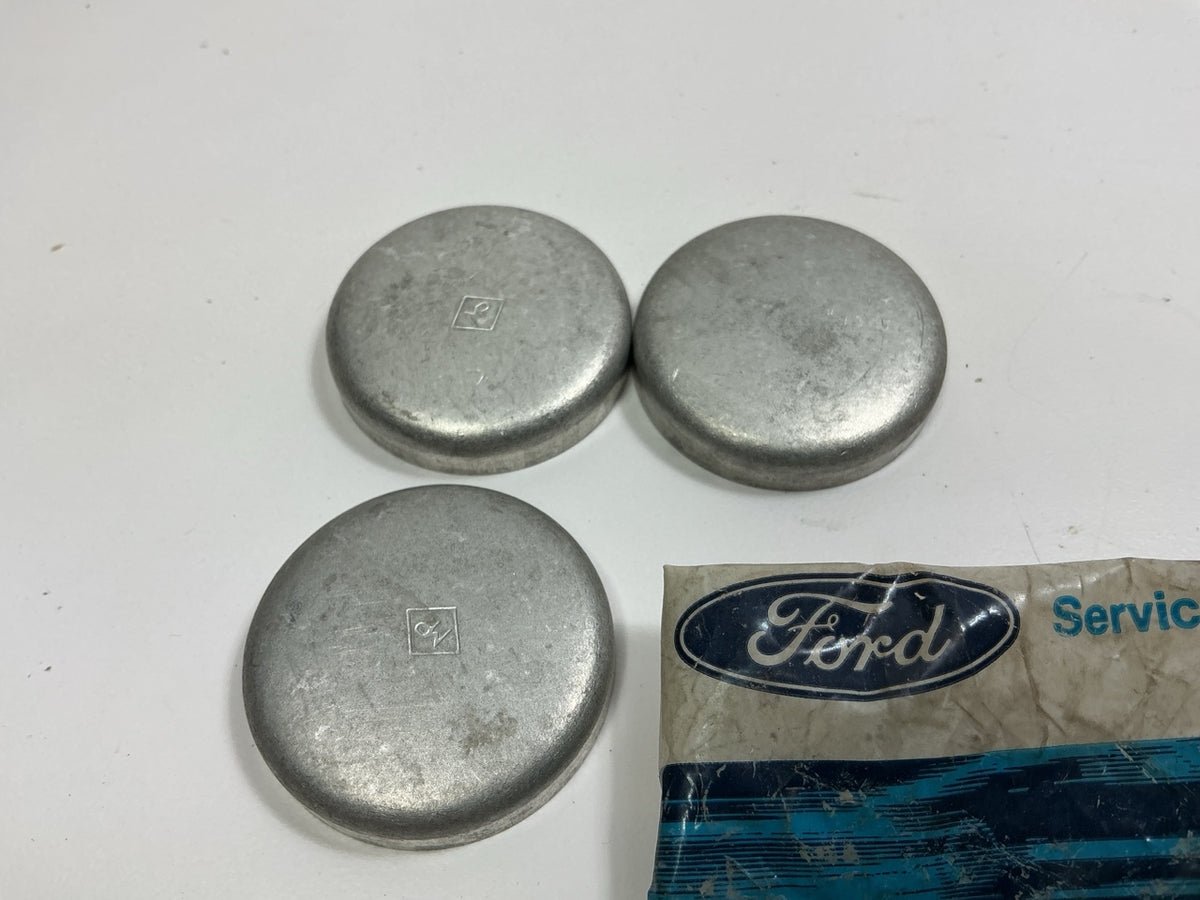 (3) NEW - OEM Ford E6DZ-6026-C Steel Cup Freeze Expansion Plug, 1-41/64''