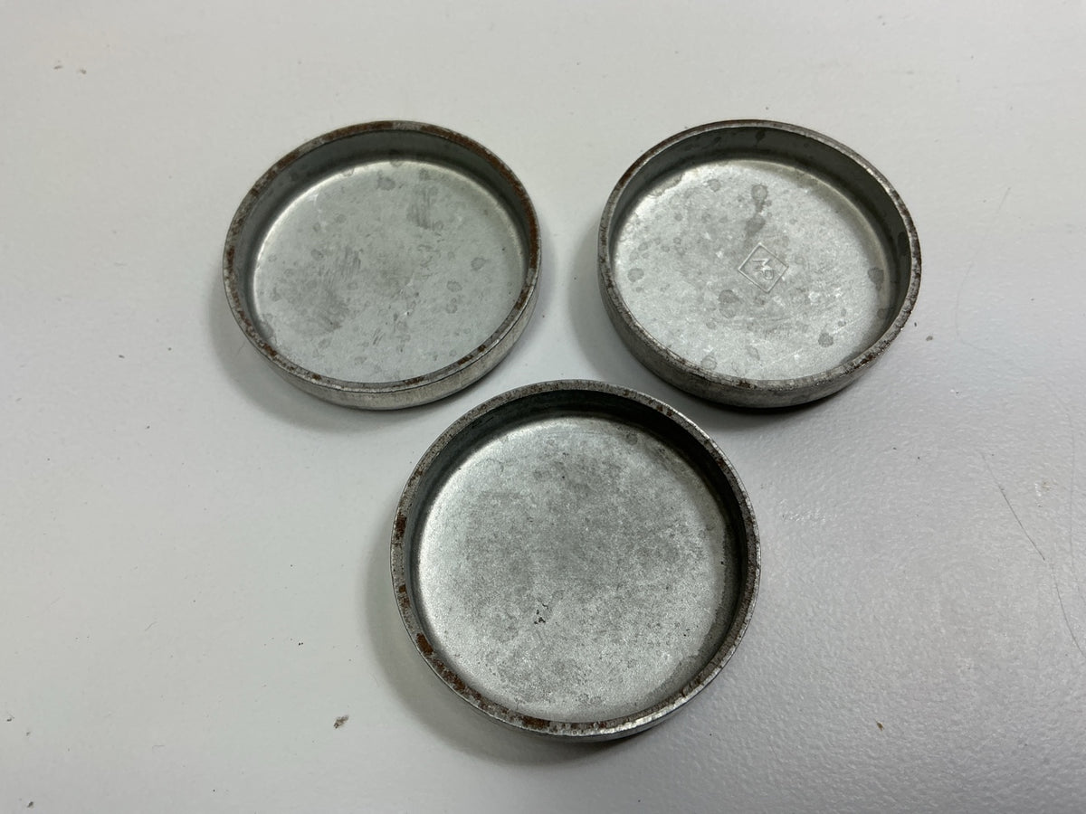 (3) NEW - OEM Ford E6DZ-6026-C Steel Cup Freeze Expansion Plug, 1-41/64''