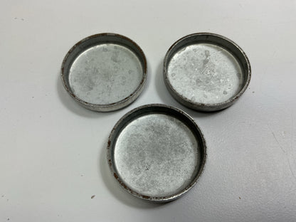 (3) NEW - OEM Ford E6DZ-6026-C Steel Cup Freeze Expansion Plug, 1-41/64''