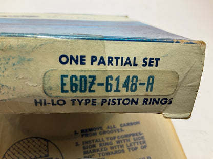 DOES (2) PISTONS - OEM Ford E6DZ-6148-A Piston Rings - Standard - 3.0L VULCAN V6