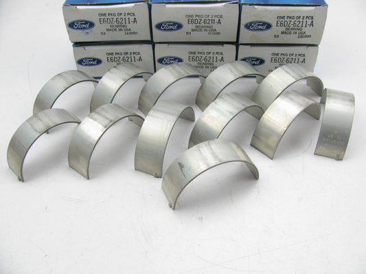 Ford E6DZ-6211-A Connecting Rod Bearings Set - STANDARD - 1986-2000 3.0L Vulcan