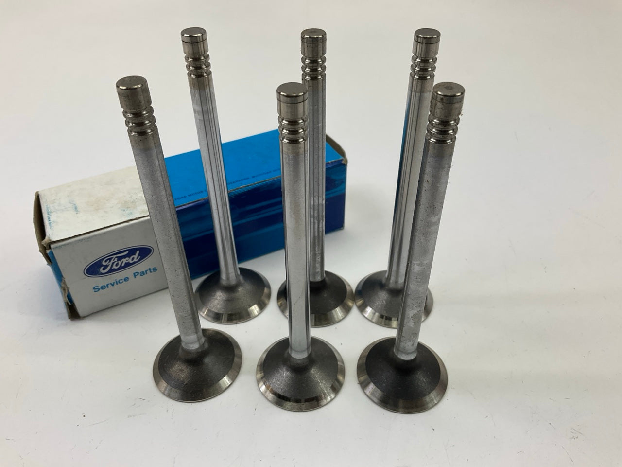 (6) NEW - OEM Ford E6DZ-6505-A Engine Exhaust Valve - Vulcan OHV 3.0L V6