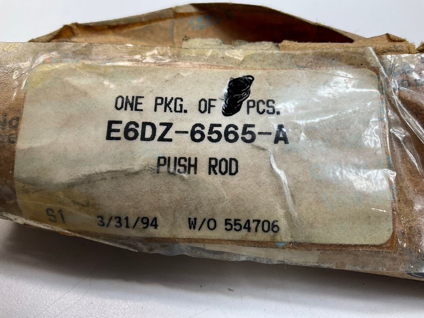(10) NEW - OEM Ford E6DZ-6565-A Engine Push Rods For 1986-1992 3.0L-V6