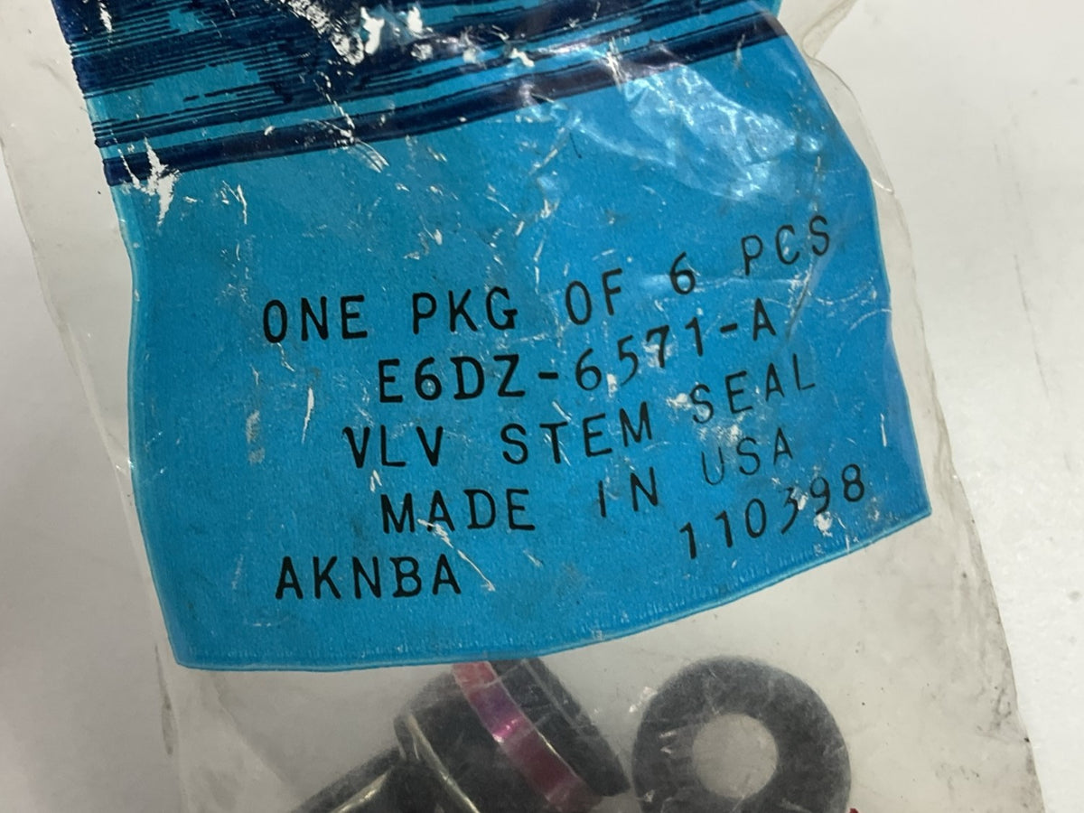 (5) NEW - OEM Ford E6DZ-6571-A Engine Exhaust Valve Stem Seals 1986-1999 3.0L