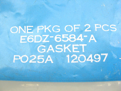 (2) Genuine OEM Ford E6DZ-6584-A Valve Cover Gaskets - 86-91 3.0L VULCAN OHV V6