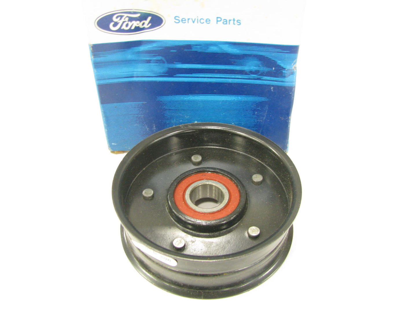 NEW - OEM Ford E6DZ-6B217-B Belt Tensioner Pulley 1986-90 Taurus 1986 Sable 2.5L