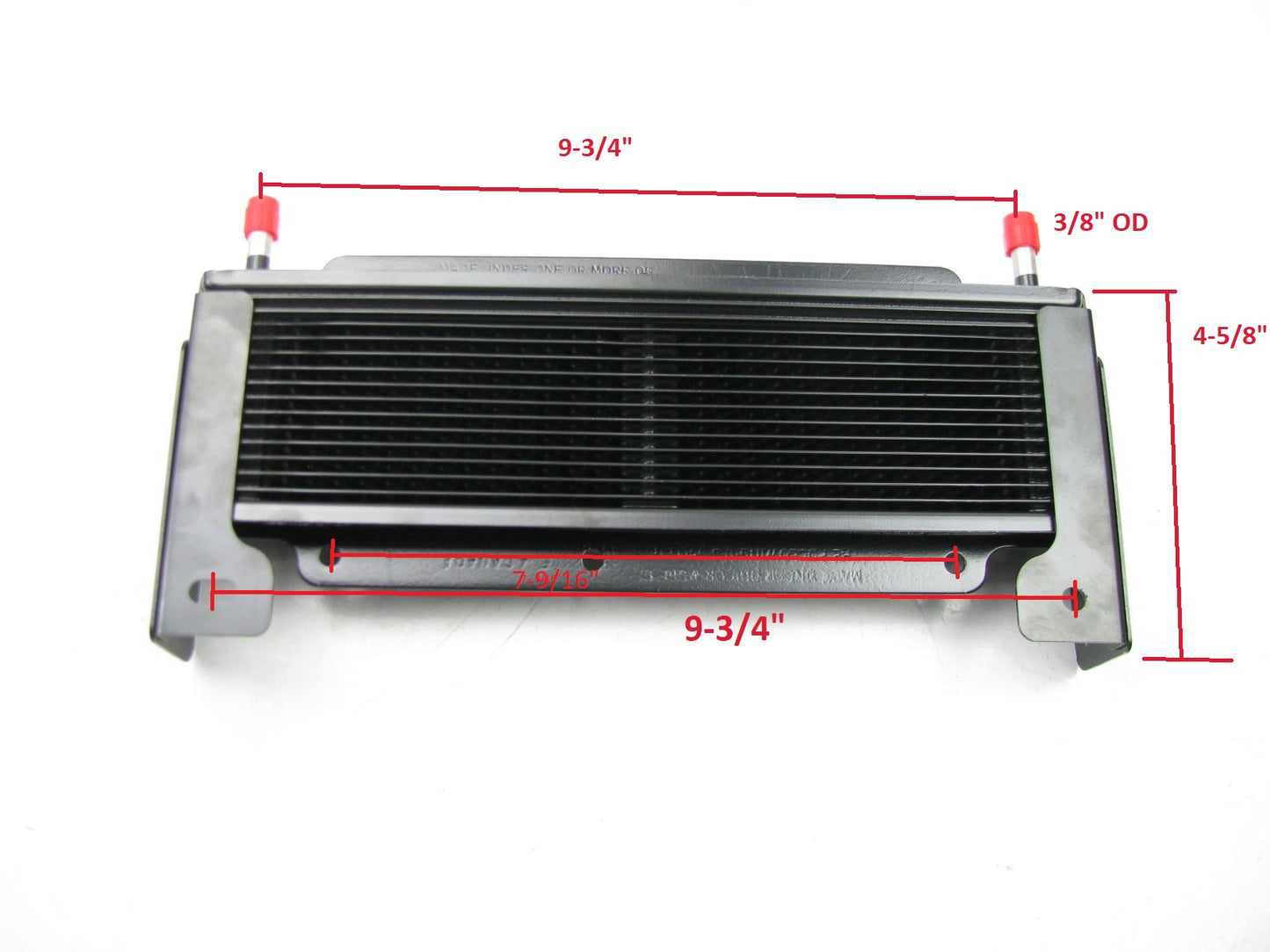 10''x5''x1'' Custom Differential Power Steering Oil Cooler, OEM Ford E6DZ-7A095-A