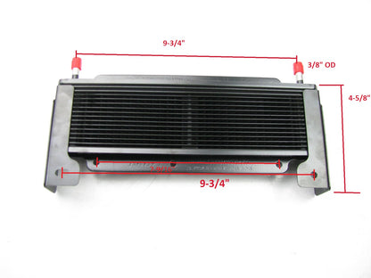 NEW OEM Ford Universal Oil Cooler, 5/16'' Barbed Hose Fittings, 10''x5''x1''