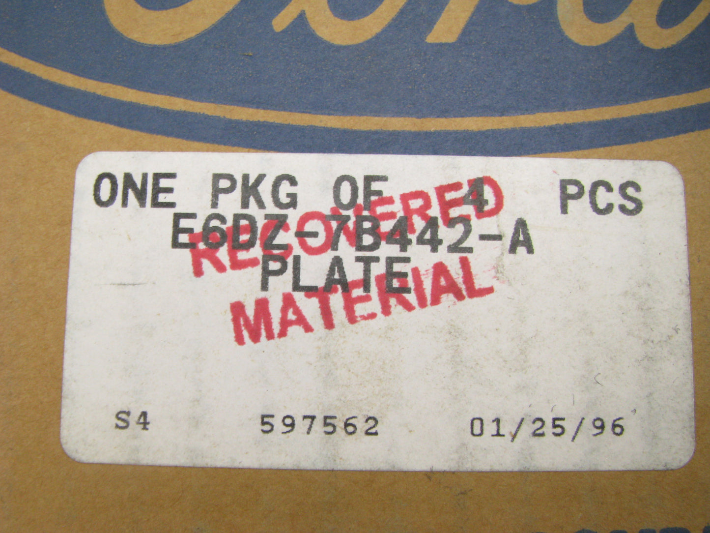 (4) NEW - OEM Ford E6DZ-7B442-A AXOD AX4S Steel Intermediate Clutch Plates