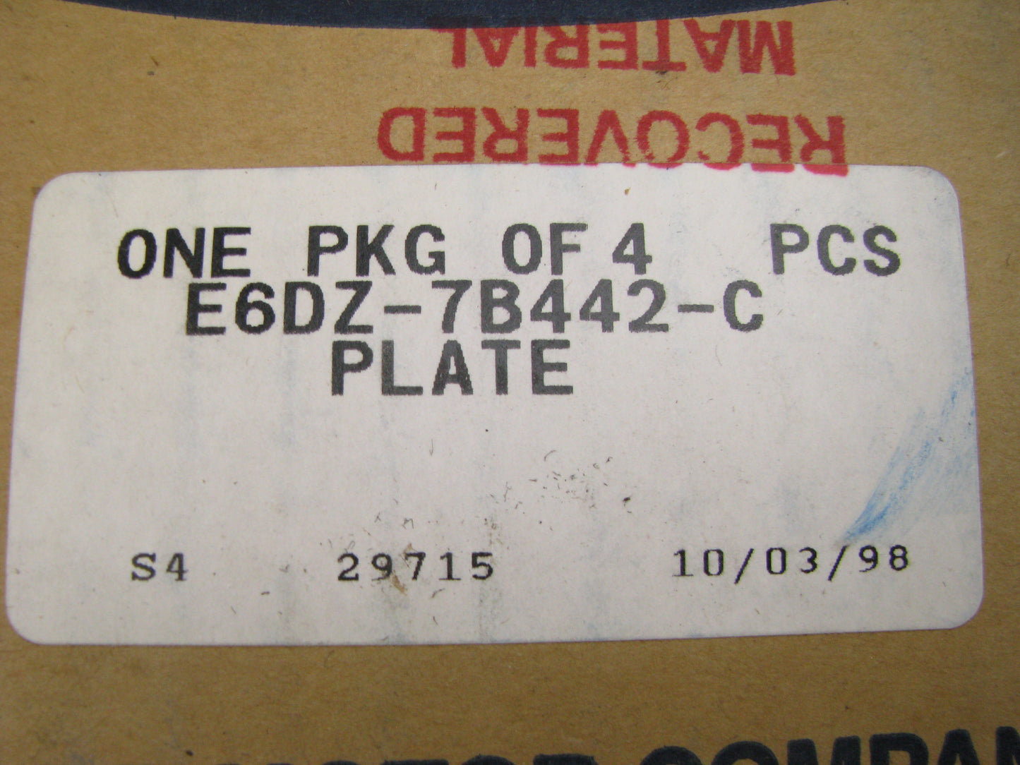 (4) NEW - OEM Ford E6DZ-7B442-C Reverse Clutch Plates 86-07 AXOD AX4S AX4N 4F50N