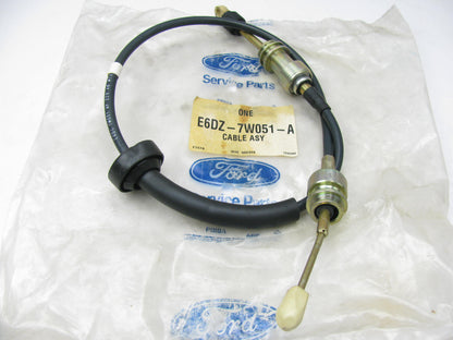 NEW - OEM Ford E6DZ-7W051-A Manual Transmission Shift Cable 1986 Taurus MT5