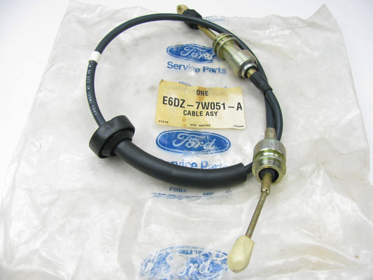 NEW - OEM Ford E6DZ-7W051-A Manual Transmission Shift Cable 1986 Taurus MT5