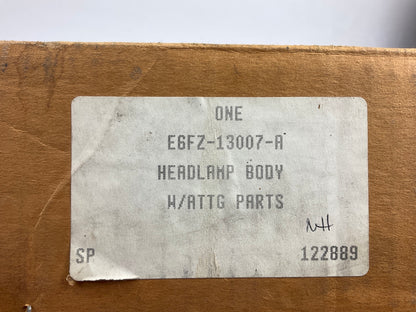 NEW - OEM Ford E6FZ-13007-A Front Right Headlight Headlamp 1985-1988 Escort