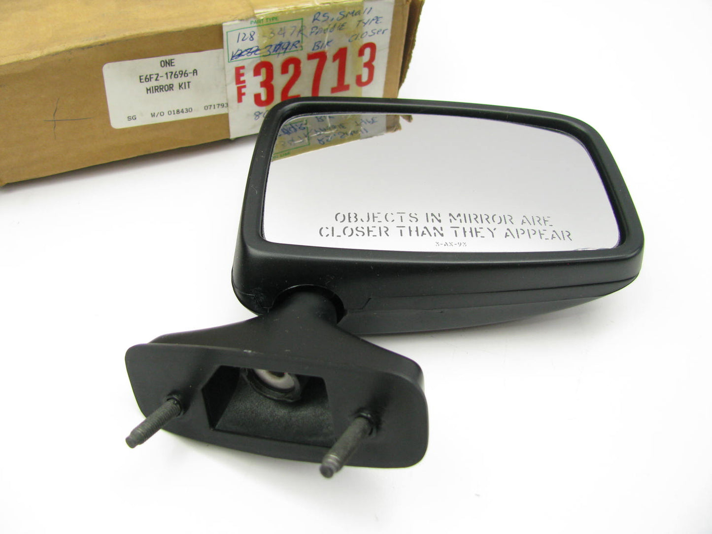 Ford OEM E6FZ-17696-A Right Outside Rear View Mirror 1986-89 Escort 1986-87 Lynx