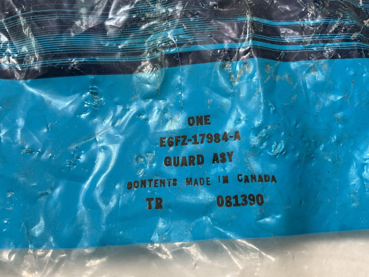 NEW - OEM Ford E6FZ-17984-A Rear Right Bumper Guard 1985-1989 Escort