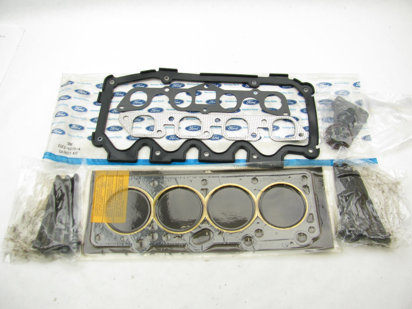 NEW - OEM Ford E6FZ-6079-A Cylinder Head Gasket Set 1985-1990 Ford Mercury 1.9L