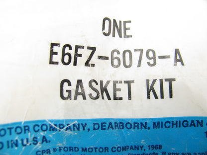 NEW - OEM Ford E6FZ-6079-A Cylinder Head Gasket Set 1985-1990 Ford Mercury 1.9L