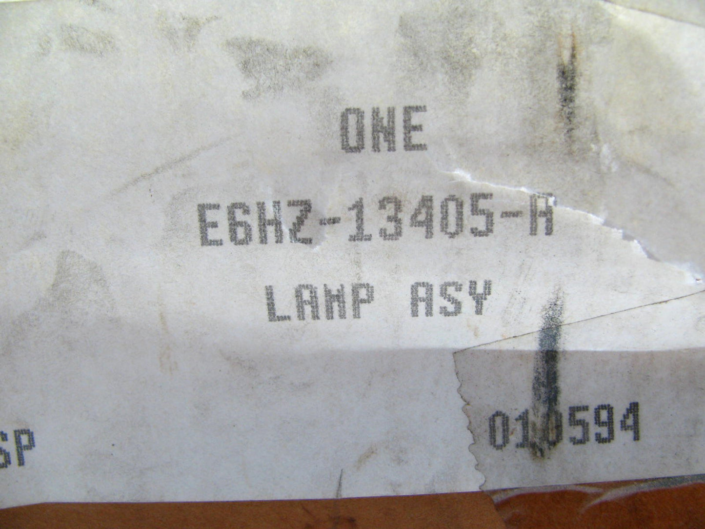 NOS Genuine OEM Ford E6HZ-13405-A Tail Light Lamp 1986 CF6000 CF7000 Truck