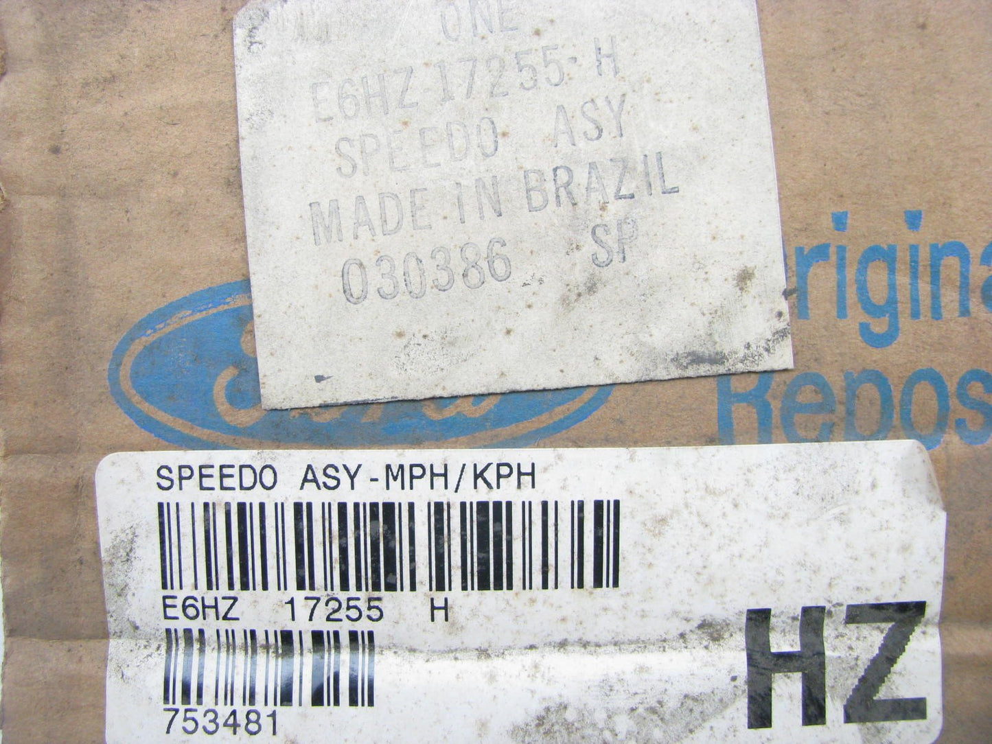 NOS Genuine OEM Ford E6HZ-17255-H Speedometer Gauge 1986-up Medium Heavy Truck