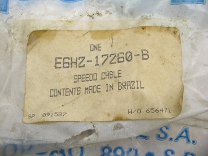 NEW - OEM Ford E6HZ-17260-B Speedometer Cable 1986-1987 CF6000/8000 Diesel