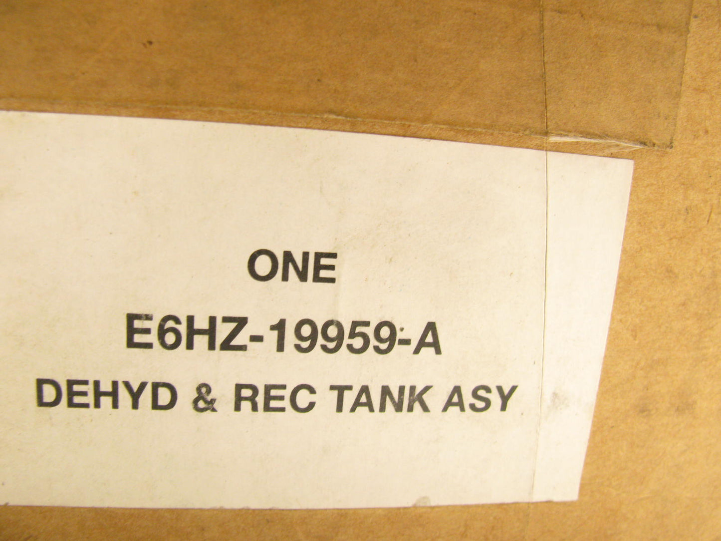 NEW - OEM Ford E6HZ-19959-A A/C Receiver Drier 1986-94 CF6000/8000 W/ Dealer AC