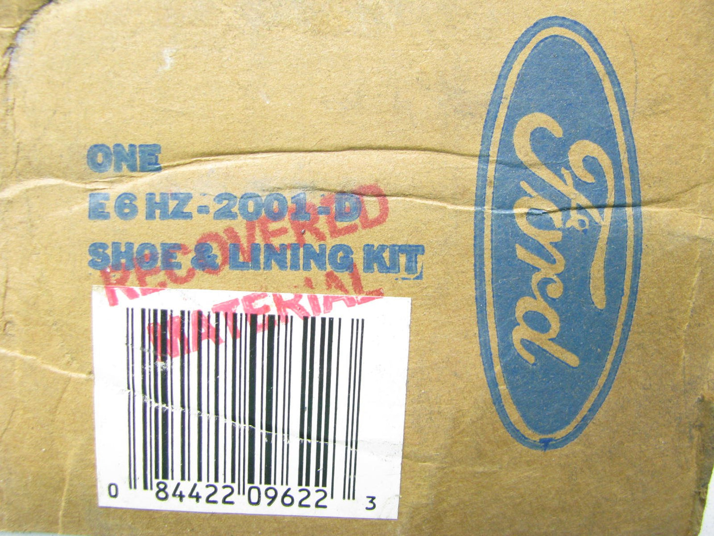 NEW - OEM Ford E6HZ-2001-D Front Disc Brake Pads