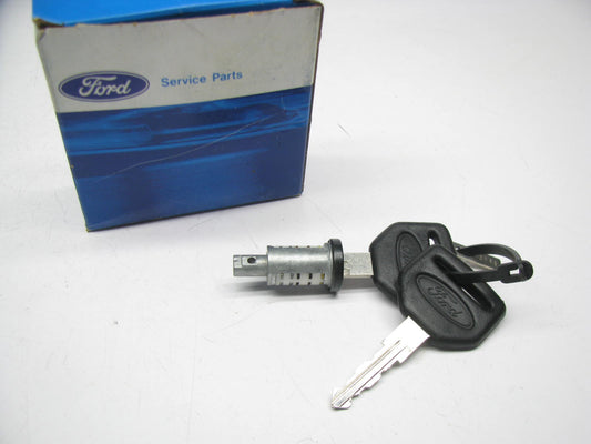 NEW - OEM Ford E6HZ-6021984-B Front Door Lock Cyinder & Keys 1986-1998 CF600/800