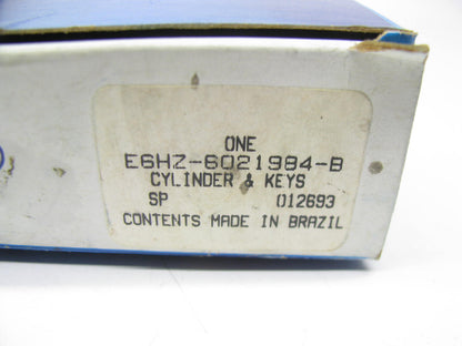 NEW - OEM Ford E6HZ-6021984-B Front Door Lock Cyinder & Keys 1986-1998 CF600/800