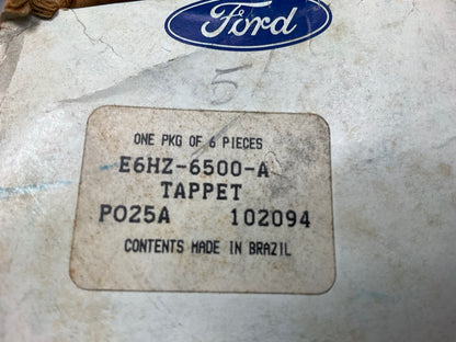 (5) NEW - OEM Ford E6HZ-6500-A Valve Lifters 1986-1994 6.6L 7.8L-L6 FTO Diesel