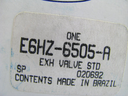 (6) NEW - OEM Ford E6HZ-6505-A Engine Exhaust Valve 1986 6.6L-L6 FTO Diesel