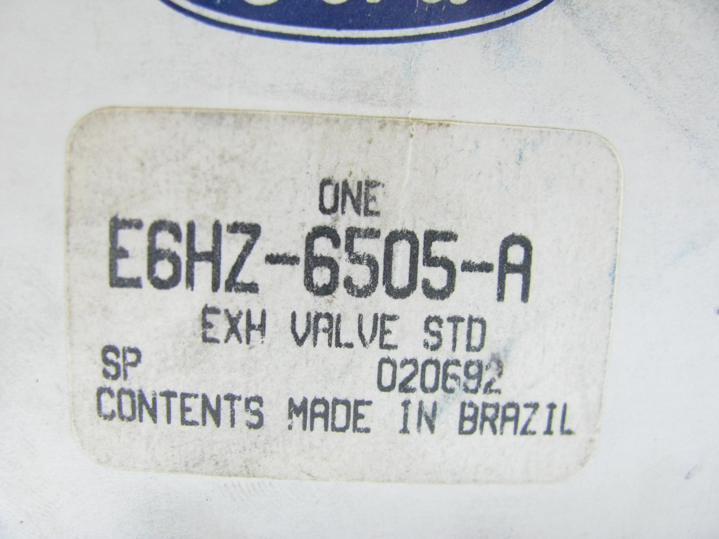 NEW - OEM Ford E6HZ-6505-A Engine Exhaust Valve 1986 6.6L-L6 FTO Diesel