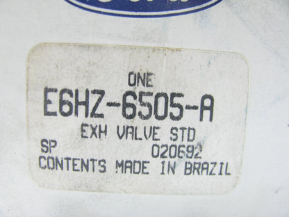 NEW - OEM Ford E6HZ-6505-A Engine Exhaust Valve 1986 6.6L-L6 FTO Diesel