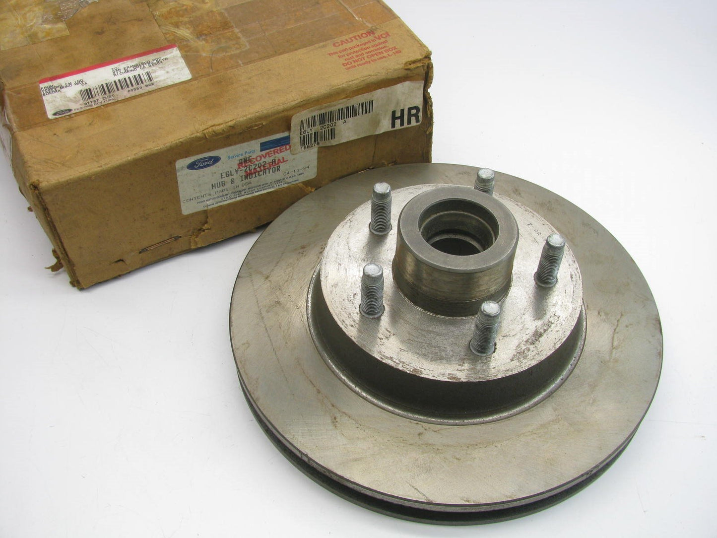OEM Ford Front Brake Rotor W/abs E6LY-2C202-A For 86-87  Continental, Mark VII